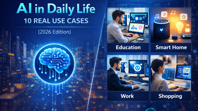 AI in Daily Life: 10 Real Use Cases of Artificial Intelligence